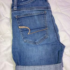 American eagle jean shorts